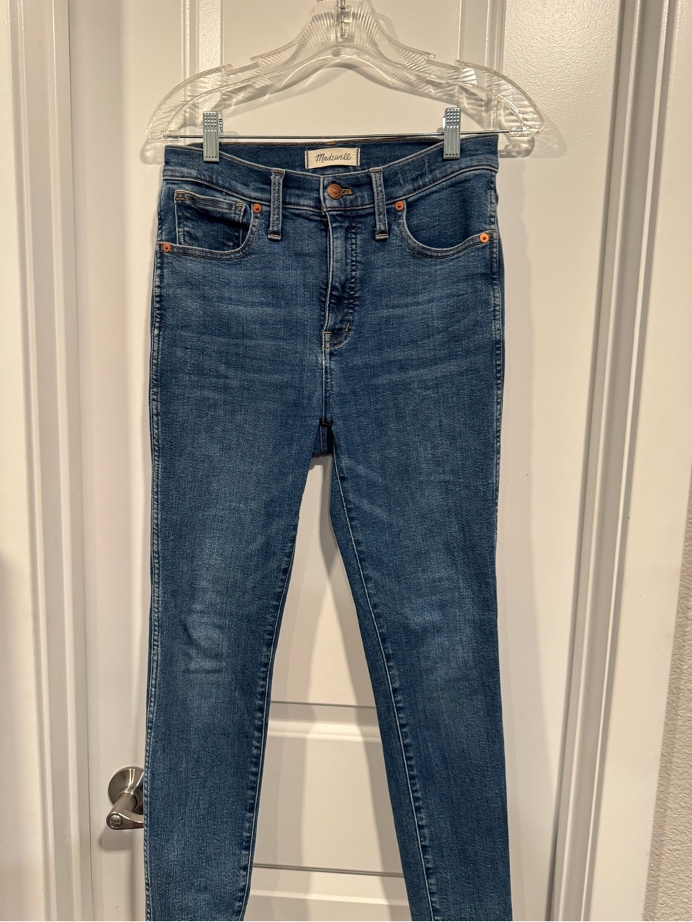 Madewell 10” High Rise Skinny Jeans Size 27P
